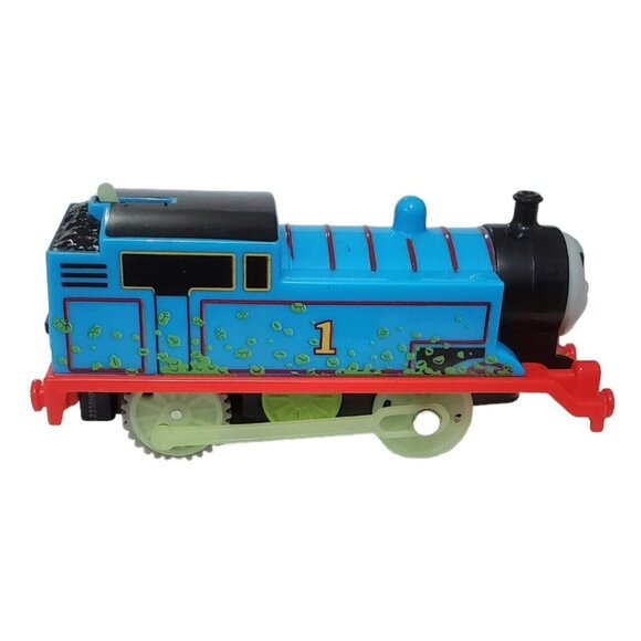 Thomas The Train Glow in Dark Speed Sparks Tank Engine Motorized Blue Red Toy - Picture 5 of 13